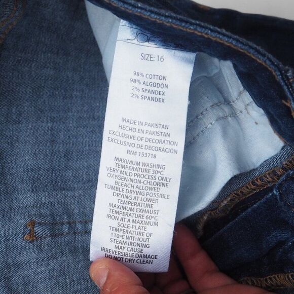 Joe's Denim Straight Leg Medium Wash Jeans Women's 16 - Picture 3 of 10